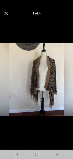 Ladies Faded Glory Boho Cardigan
