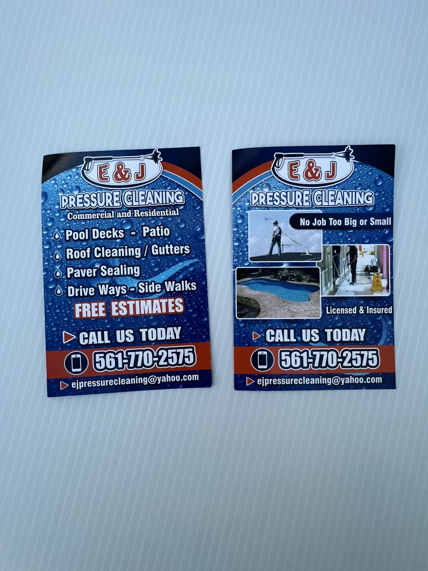 EJ Pressure Call Us Today Home & Garden