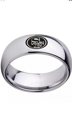 San Francisco 49ers Silver Ring