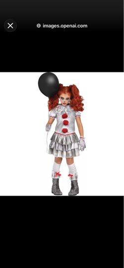 Kids Pennywise Clown Halloween Costume