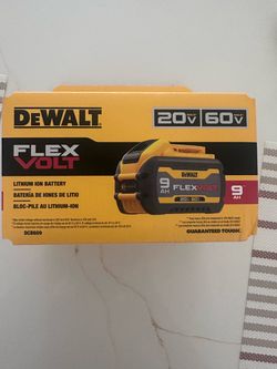Dewalt FLEXVOLT 20V/60V MAX Lithium-Ion 9.0Ah Battery