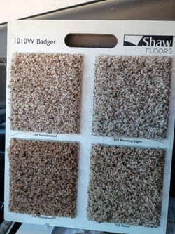 Residential carpet