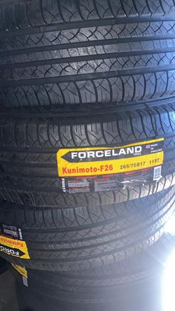 265 70 17 LLANTAS DE CALIDAD