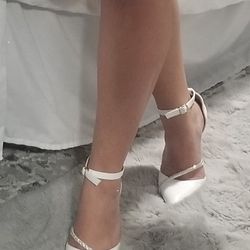 New White Heels In Box
