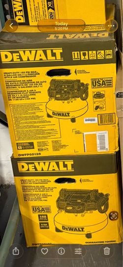 Dewalt Air compressor Brand new 2 available