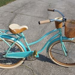 Huffy Nel Lusso Deluxe Beach Cruiser Bike Bicycle with 26" Tires Like New - $60 FIRM 