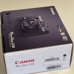 Canon PowerShot G16 12.1 MP Digital Camera 