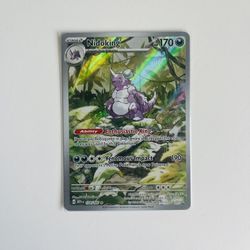 Pokémon TCG Nidoking Scarlet & Violet 151 Illustration Rare Card 174/165