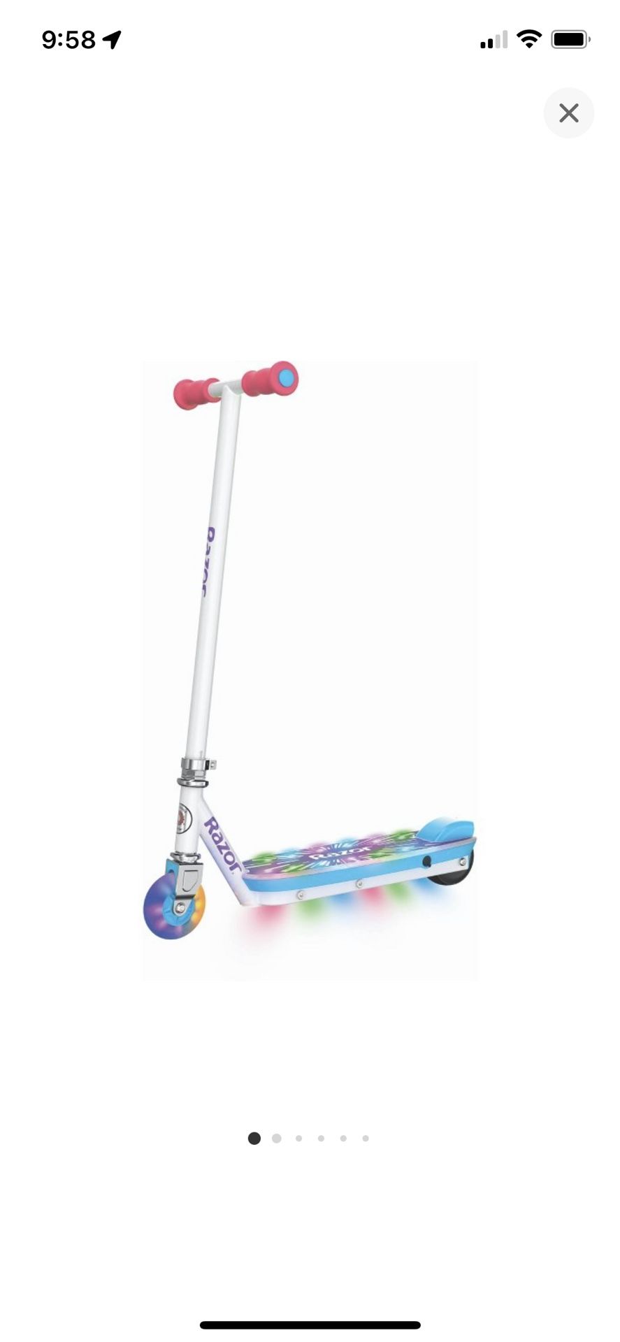 Razor Party Pop Electric Scooter