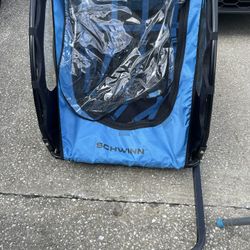 Schwinn Tow Behind Child Carrier For Bike