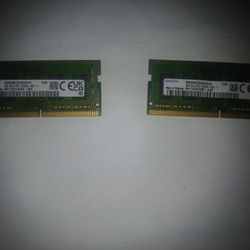 2x4GB DDR4 SODIMM laptop RAM module