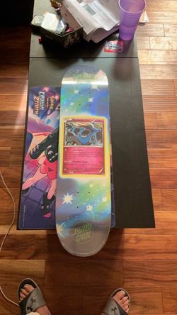 Santa Cruz Pokémon Xerneas Skateboard Deck