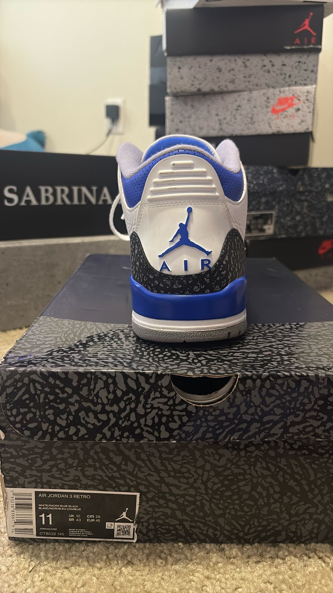 Racer Jordan 3s Blue And Black Nike Air Jordan Racer Blue Jordan