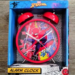 NEW Sealed Disney Spider-Man Alarm Clock ⏰