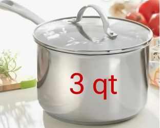 Princess House Heritage Stainless Steel Classic 3QT 6462