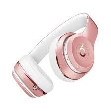 Beats Solo3 Wireless On-Ear Headphones - Apple W1 Headphone Chip, Class 1 Bluetooth, 40 Hours of Listening Time, Built-in Microphone - Rose Gold