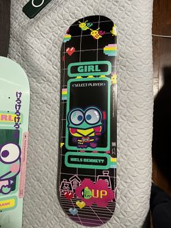 Keroppi Sanrio Skateboard Deck 8.25”