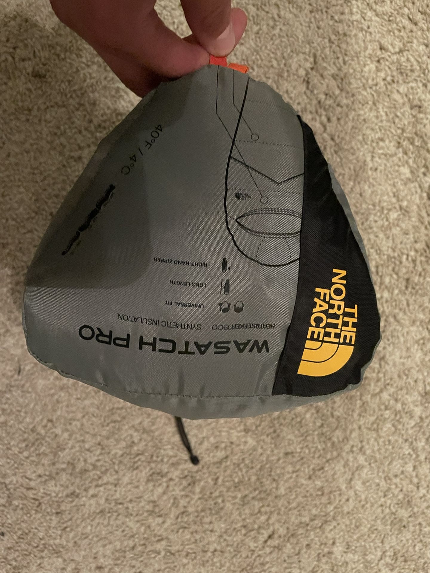 North Face wasatch pro 40 sleeping bag