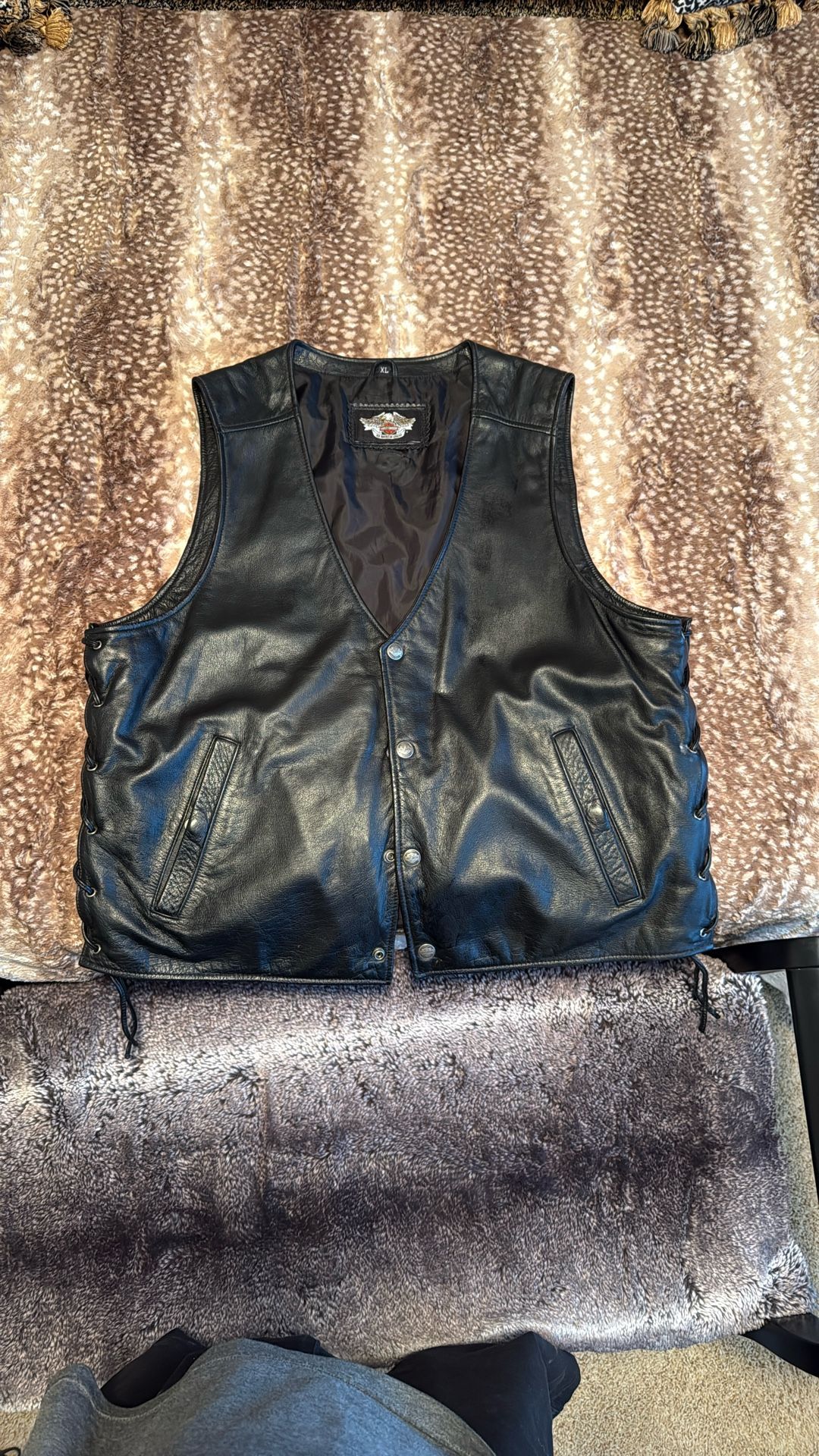 Harley Davidson, Leather Vest