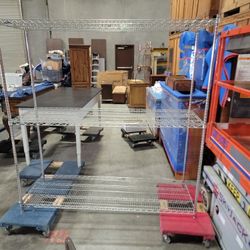 Metal Rack Industrial Rack 3 Layers