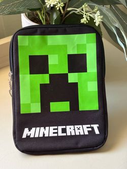 Green Creeper Zip Pouch for Kids