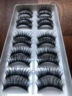 10 pairs Mink eyelashes