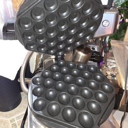 2pcs Bubble waffle Maker