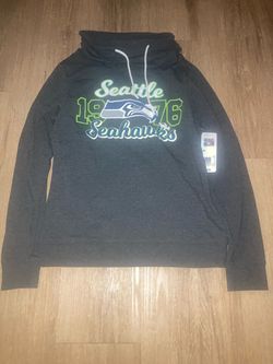 Seattle Seahawks 1976 Cowl Neck Sweatshirt