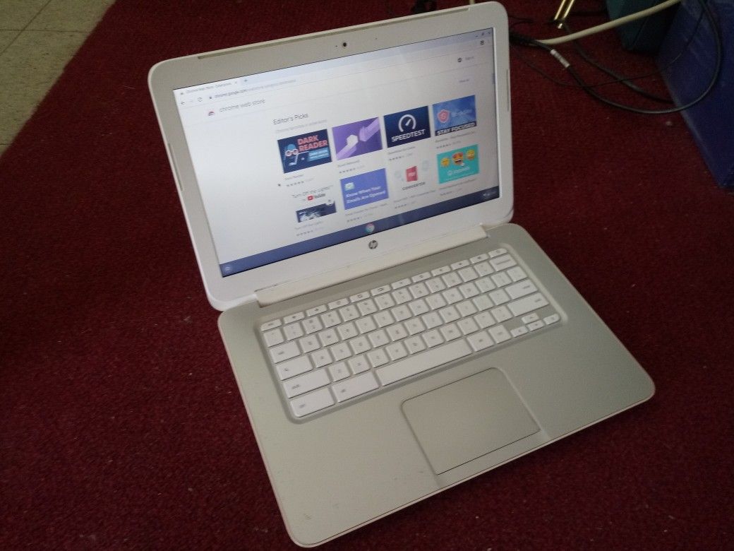 Hp Chrome Book 14 Inch With Charger