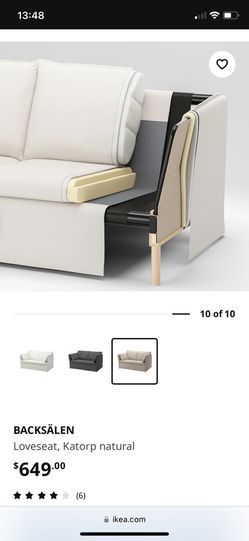 BACKSÄLEN Sofa, Katorp natural - IKEA