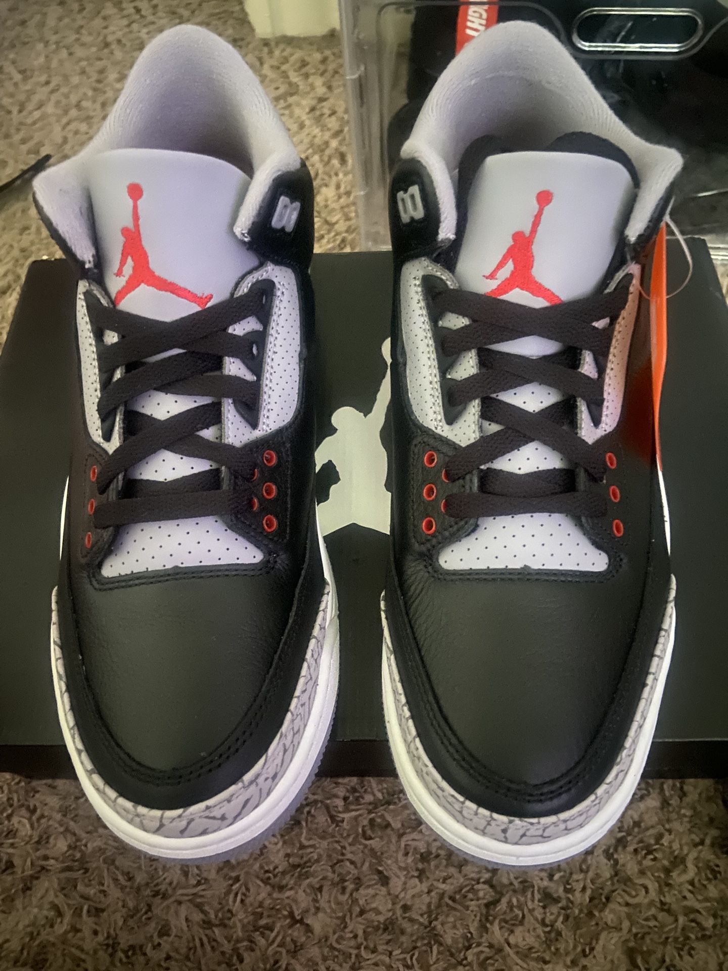 Air Jordan Black cement 3’s