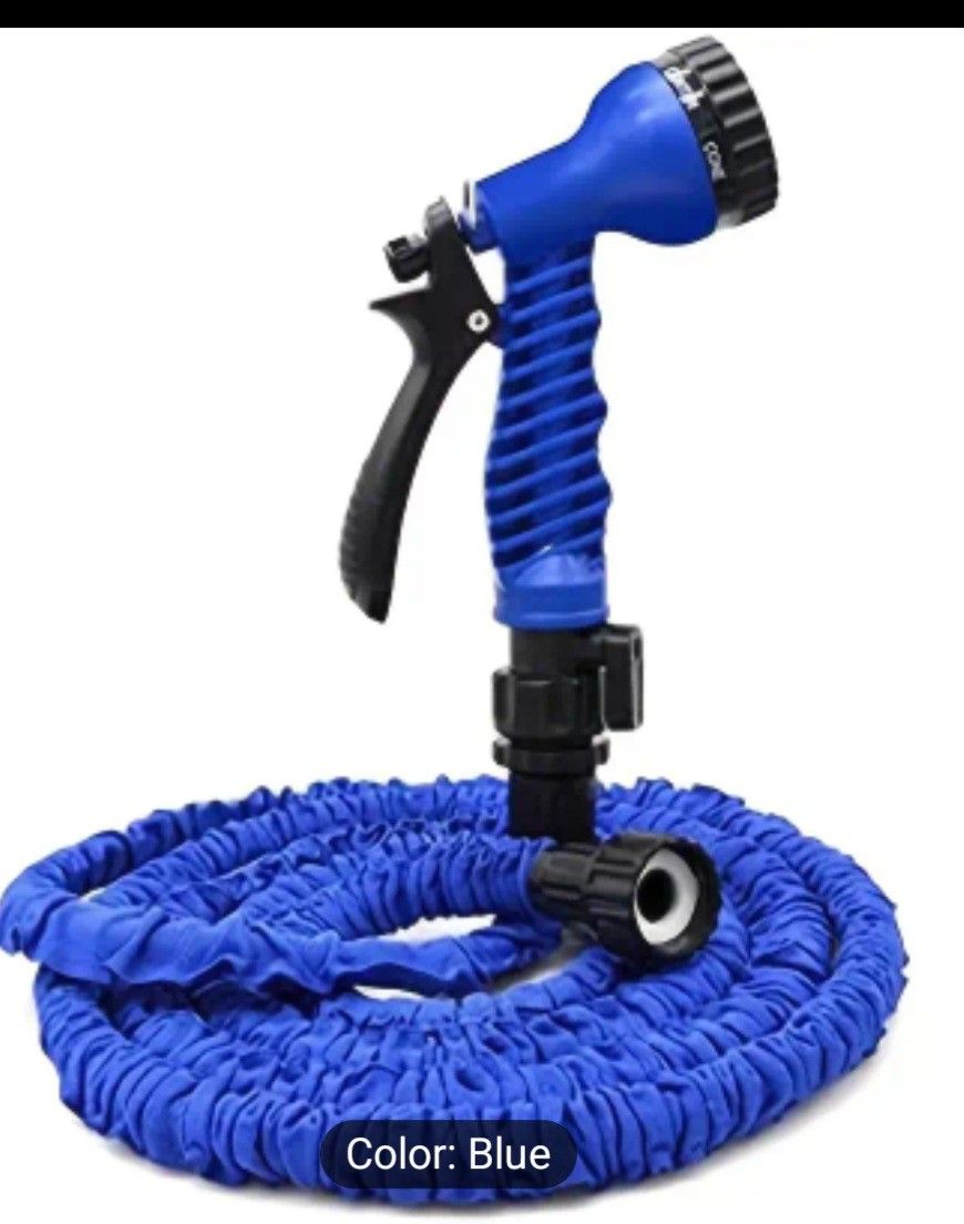 New And Package Brand New Expandable 100 Ft Garden Hose With Different Select Sprayer 20 Firm
