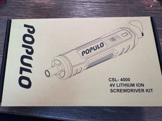 Lithium Screwdriver kit