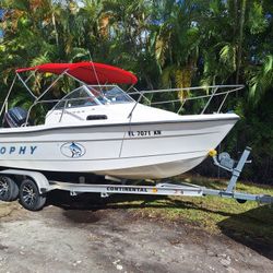 1998 BAYLINER TROPHY  20 PIES CON MOTOR 4TIEMPOS