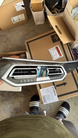 BMW front central dashboard