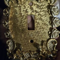 1959 Brass Decor Rococo Revival