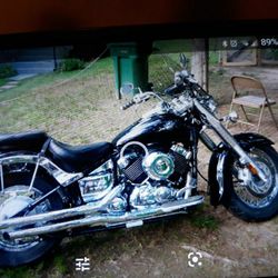 Yamaha VStar motorcycle