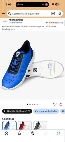 KR Strikeforce Arrow Men's Bowling Shoes