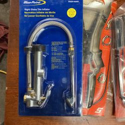 Tire Gauge Inflator Blue Point /snap On