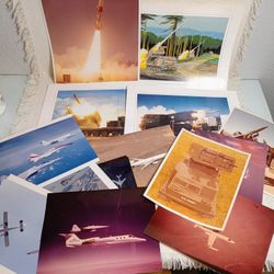 Vintage Photos Army Air Force Military Missile Aircraft Rocket Tank Aerospace Lot 