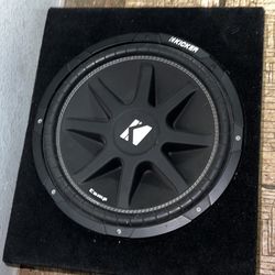 Kicker Comp 15 With Sealed Box 