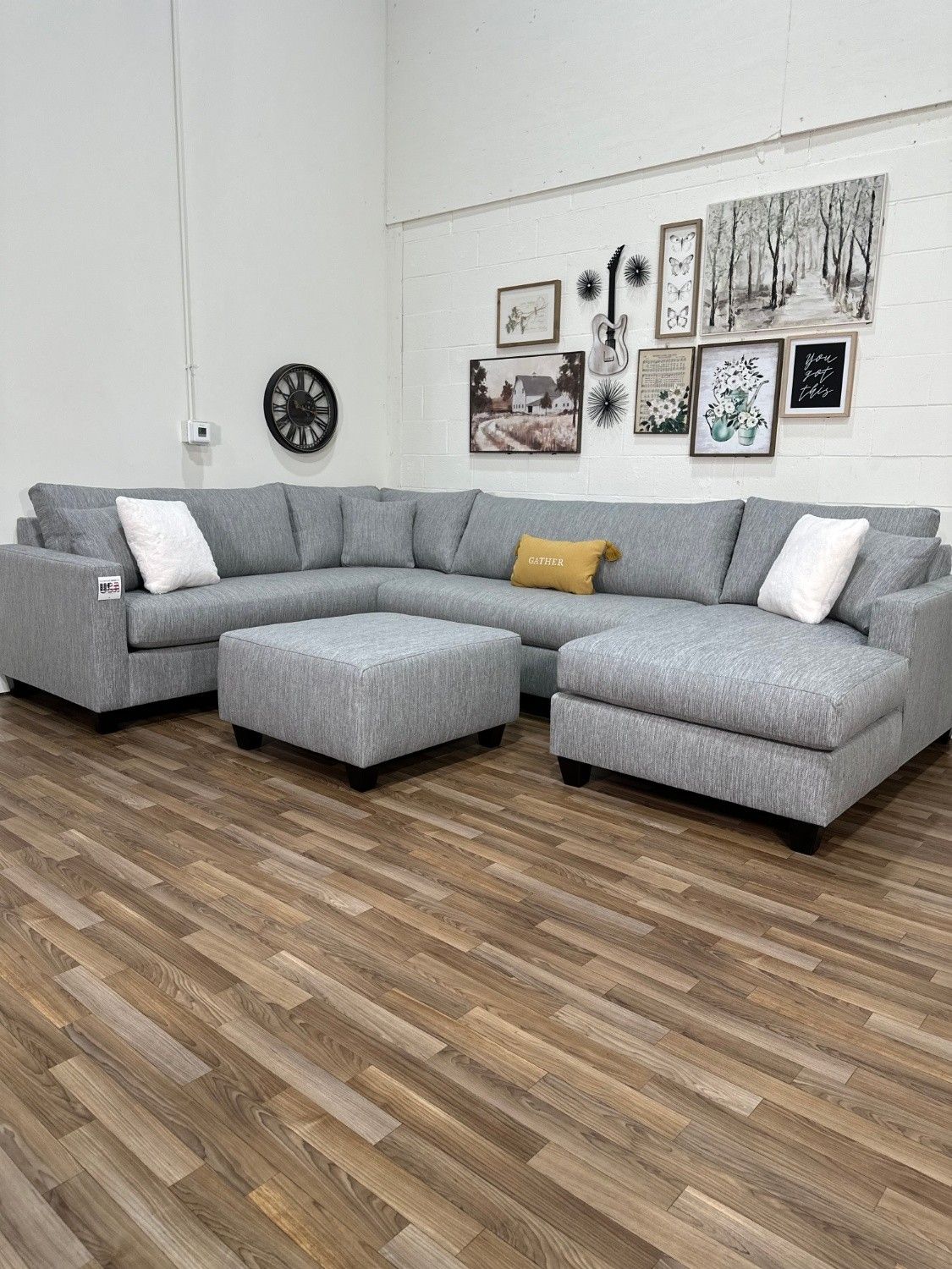 Brand New! Performance Fabric Sectional Couch - Delivery Available