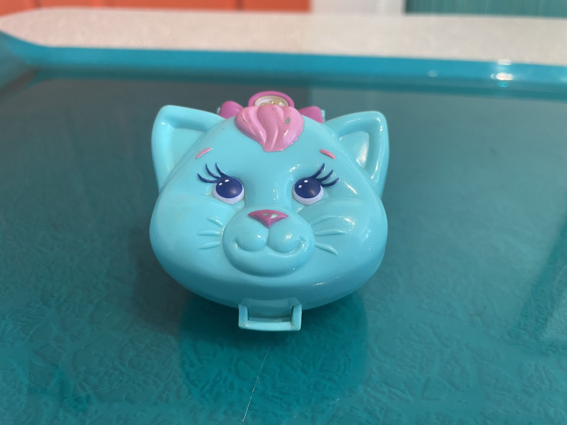 1993 Polly Pocket Cuddly Kitty Compact Only