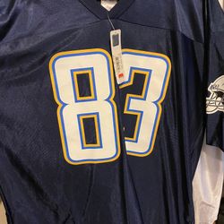 $10 - Never Used Chargers #83 Jackson Jersey