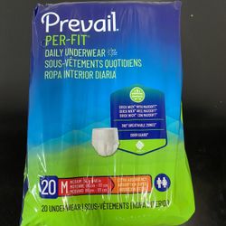 Prevail Underwear / Pull Ups Size M
