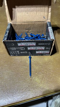3/16 x 2 1/2 Concrete screws
