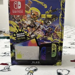 Nintendo Switch OLED Splatoon 3 Special Edition 