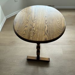 Oak Side Table 