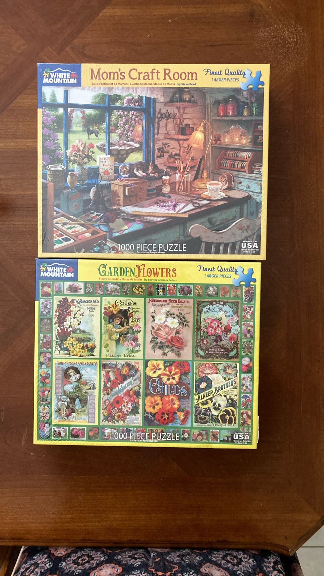 White Mountain puzzles