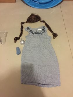 Dorothy costume from wizard of oz